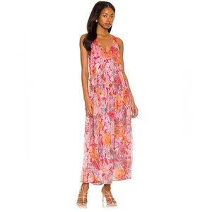Free People Julianna Maxi Cherry XS